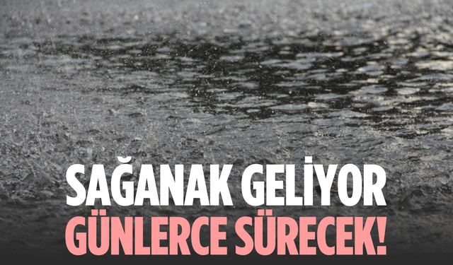 Meteoroloji saat verdi: Manisa’da sağanak başlıyor