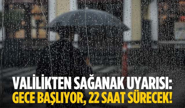 Manisa için kuvvetli sağanak uyarısı