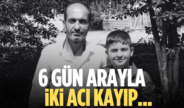 Baba-oğul 6 gün arayla kazada öldü