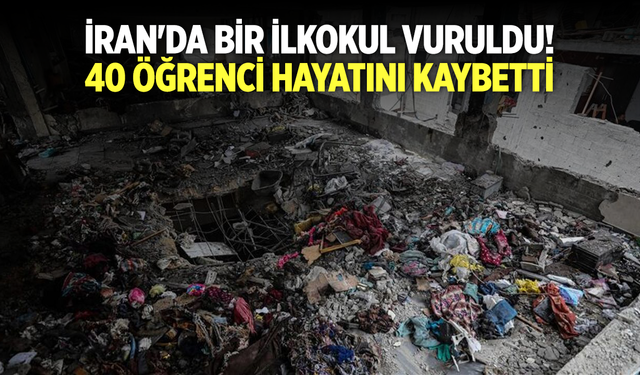 İran'da bir ilkokul vuruldu! 40 öğrenci hayatını kaybetti
