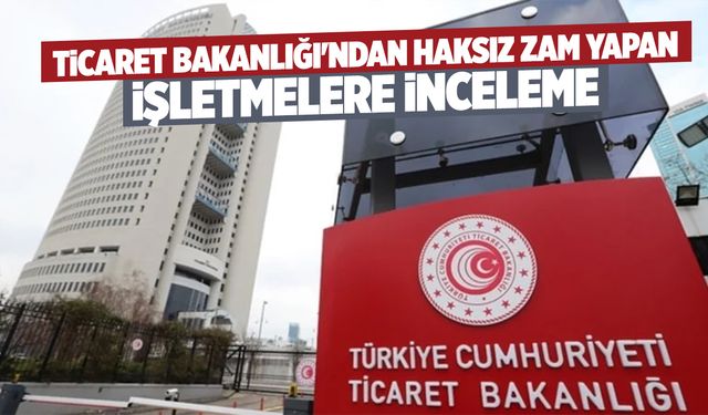Servis Ücretini Menü Zammıyla Tahsil Eden İşletmelere Bakanlıktan Müdahale