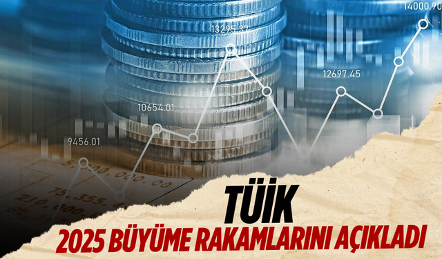 TÜİK 2025 büyüme rakamlarını açıkladı