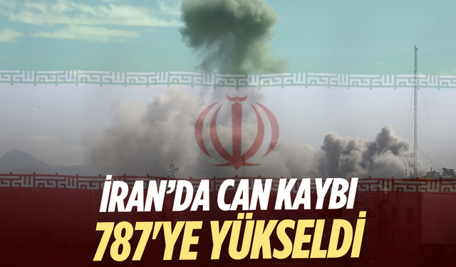 İran’da can kaybı 787’ye yükseldi