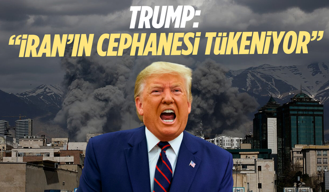 Trump: "İran’ın cephanesi tükeniyor"