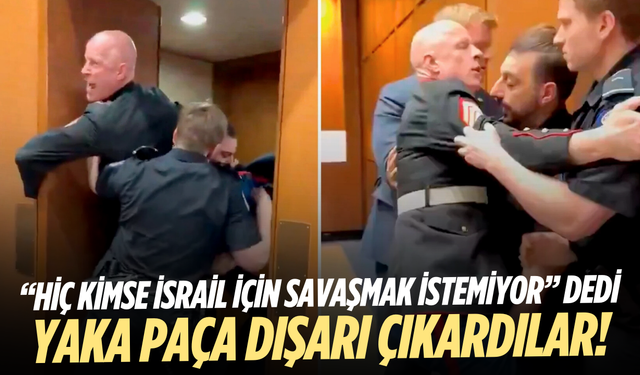 Kongre’de “İsrail için savaşmayız” protestosu