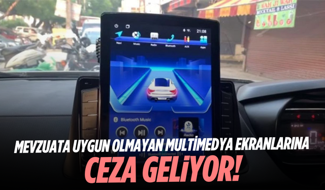 Multimedya ekranlarına 21 bin TL ceza