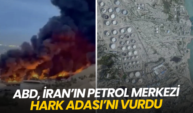 ABD, İran petrolünü hedef almaya devam ediyor: Hark Adası'na saldırdı