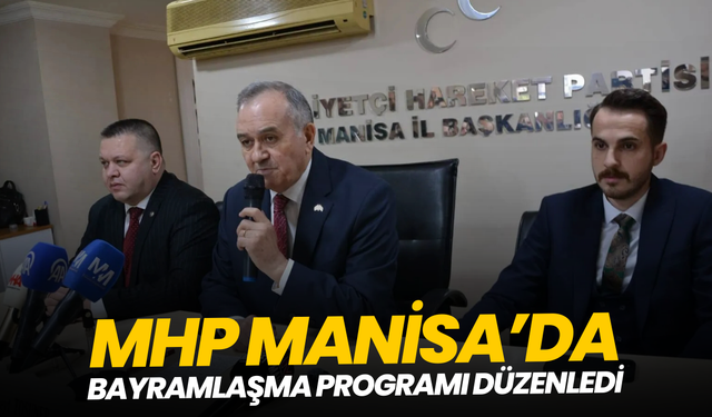 MHP Manisa’da bayramlaşma programı düzenledi