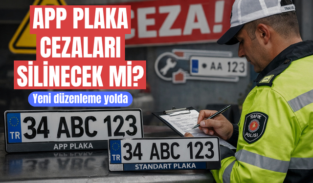 APP plaka cezaları silinecek mi? Yeni düzenleme yolda