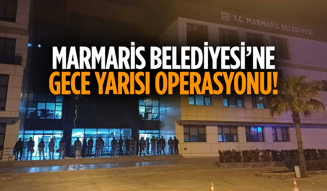 Marmaris Belediyesi’ne Rüşvet Operasyonu: 3 Gözaltı, 13 Şüpheli