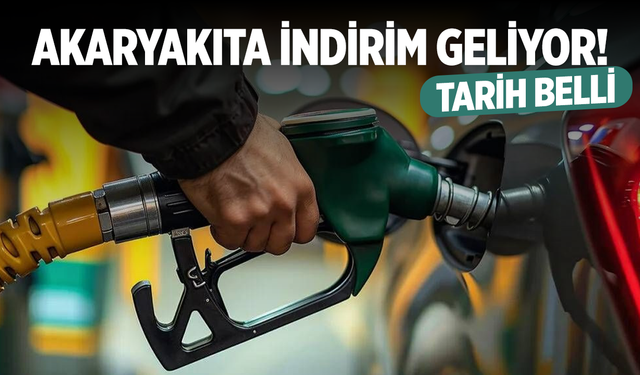 Akaryakıta indirim geliyor! Tarih belli