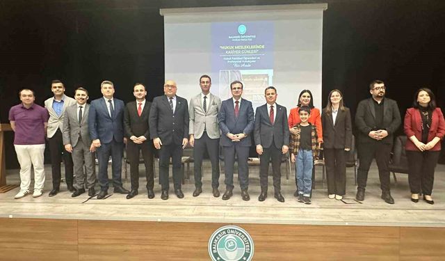 Salihli Kaymakamı Güldoğan, geleceğin hukukçularıyla buluştu