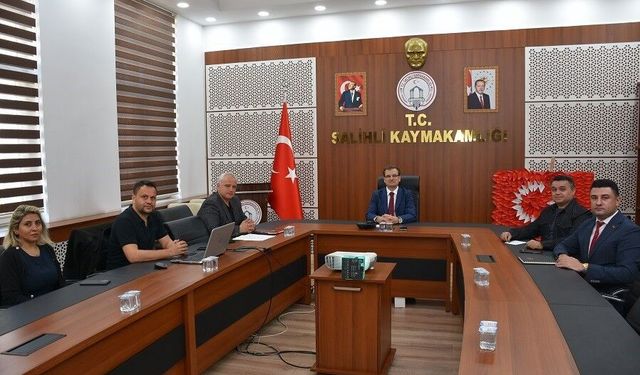 Salihli projeleri için tarımdan eğitime kapsamlı değerlendirme toplantısı
