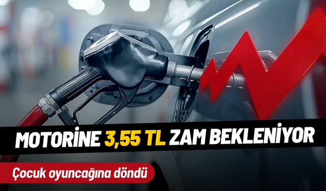 Motorine 3,55 TL zam bekleniyor