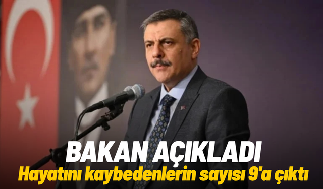 Mustafa Çiftçi: "Kahramanmaraş'taki saldırıda ölü sayısı 9'a çıktı"