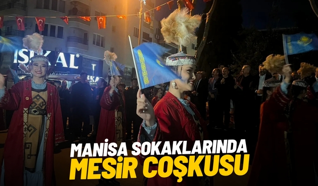 Manisa sokaklarında Mesir coşkusu