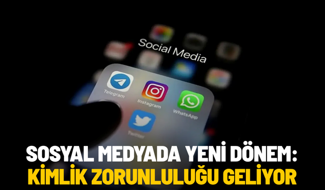 Bakan Gürlek: "Sosyal medyaya 3 ay içinde kimlikle giriş sağlanacak"