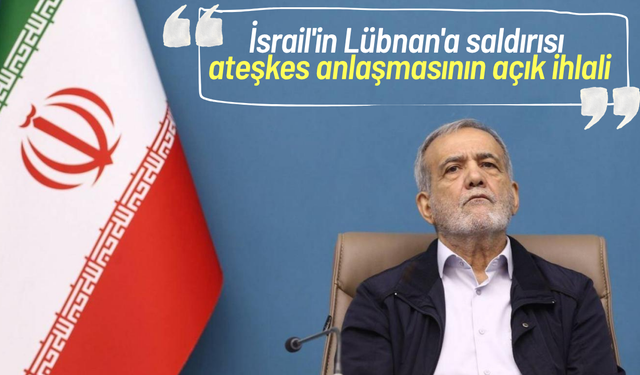 Mesud Pezeşkiyan: "İsrail ateşkesi ihlal etti"