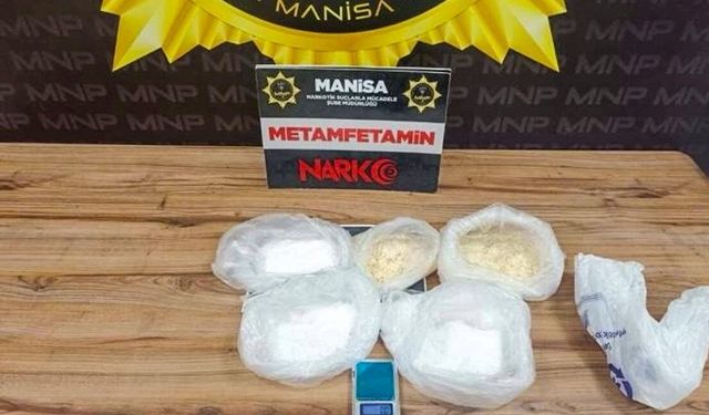 Manisa'da zehir tacirine darbe