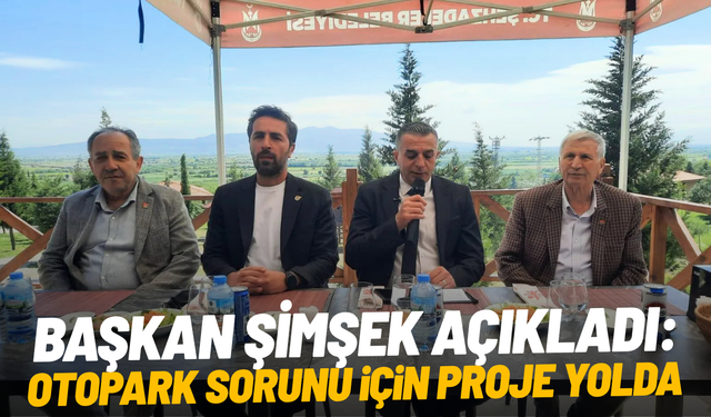 Şehzadeler’deki otopark sorunu için yeni proje