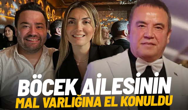 Böcek ailesinin mal varlığına el konuldu