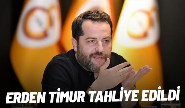 Erden Timur hakkında tahliye kararı
