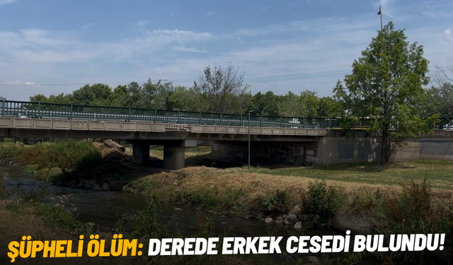 Şüpheli ölüm: Derede erkek cesedi bulundu