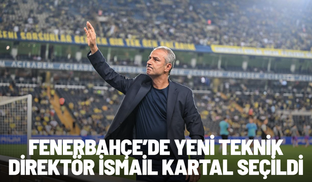 Fenerbahçe'de yeni teknik direktör İsmail Kartal