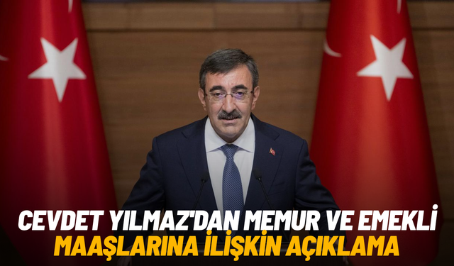 Cevdet Yılmaz'dan memur ve emekli maaşlarına ilişkin açıklama