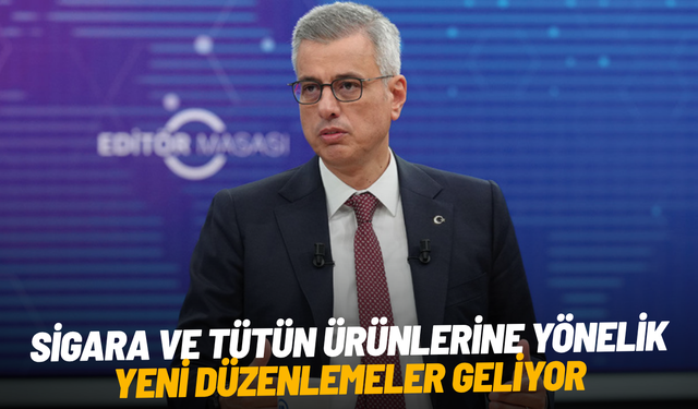 Bakan Memişoğlu: Sigara ve tütün ürünlerine yönelik yeni düzenlemeler geliyor