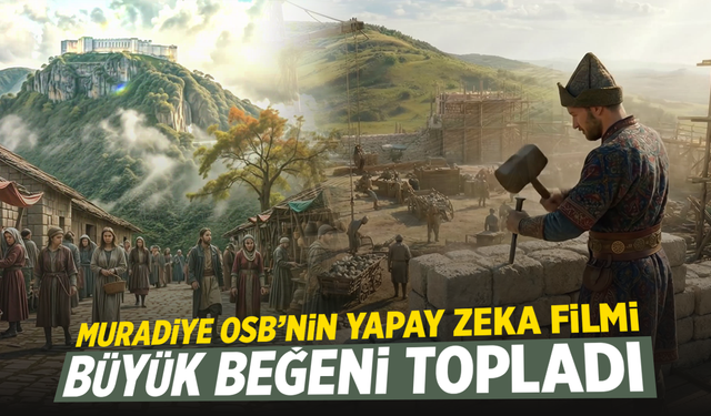 Muradiye OSB’nin Yapay Zeka Filmi Büyük Beğeni Topladı