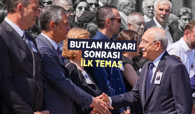 Butlan kararı sonrası ilk temas!