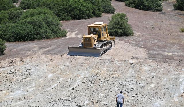 Köprübaşı'na can suyu olacak gölette sona yaklaşıldı