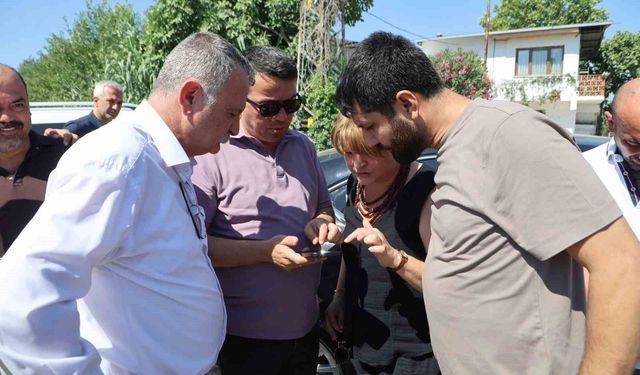Başkan Balaban'dan mahalle mesaisi