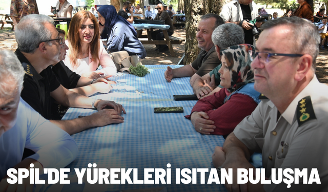 Spil'de yürekleri ısıtan buluşma