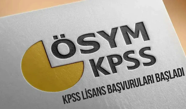 2026 KPSS Lisans başvuruları başladı