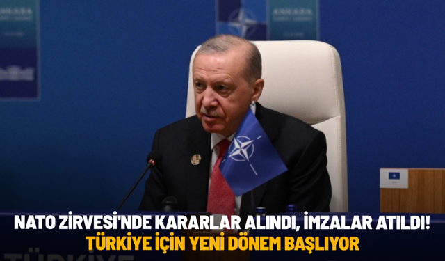 NATO Zirvesi'nde kararlar alındı, imzalar atıldı! Türkiye için yeni dönem başlıyor
