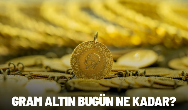 Gram altın 6 bin 85 liradan işlem görüyor