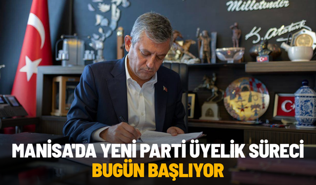 Manisa'da YENİ Parti üyelik süreci bugün başlıyor