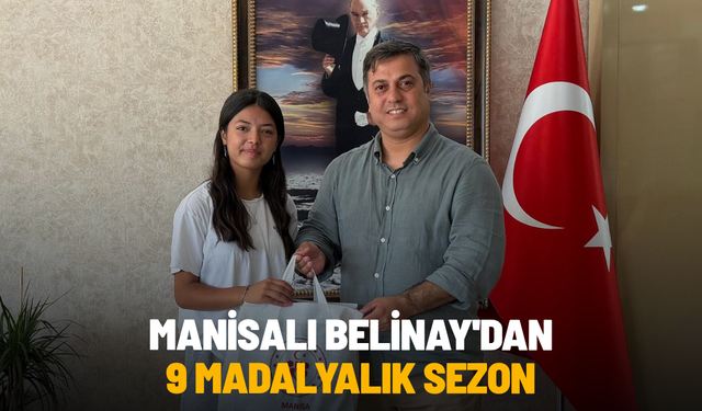 Manisalı Belinay'dan 9 madalyalık sezon
