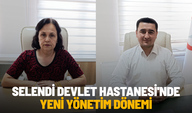 Selendi Devlet Hastanesi'nde yeni yönetim dönemi