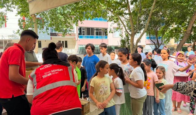 Yunusemre Belediyesi yaz Kur'an kursu öğrencilerini sevindirdi