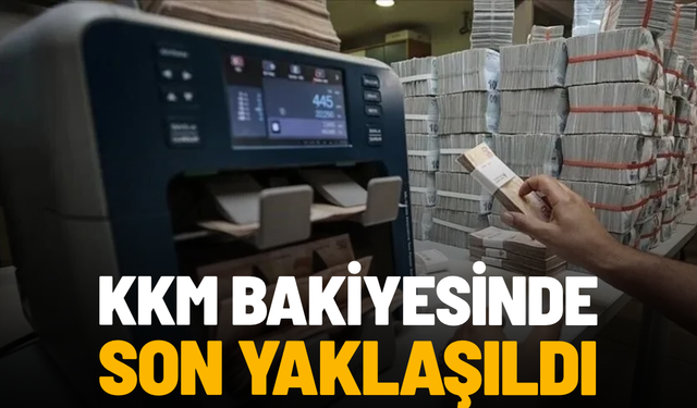 KKM bakiyesinde sona yaklaşıldı