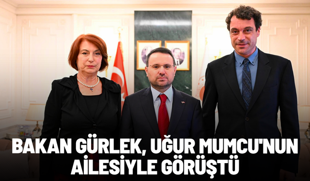 Bakan Gürlek, Uğur Mumcu'nun ailesiyle görüştü