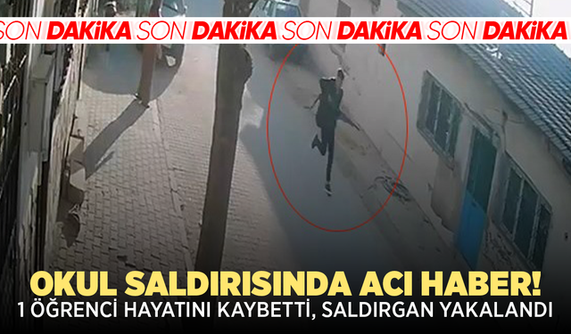Turgutlu’daki okul saldırısında acı haber: 1 öğrenci hayatını kaybetti, saldırgan yakalandı