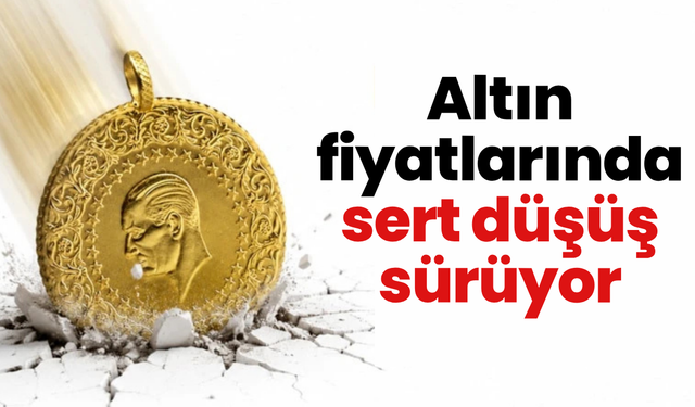 Altında düşüş sürüyor