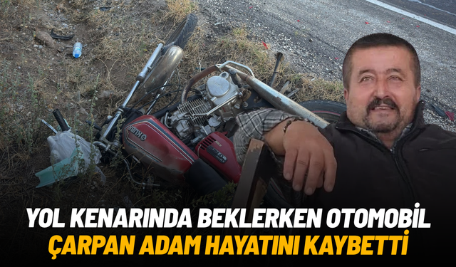 İzmir'de feci kaza: Yol kenarında bekleyen motosiklet sürücüsü canından oldu