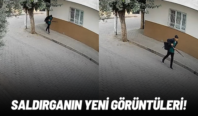 Turgutlu’da okul saldırganının yeni görüntüsü ortaya çıktı