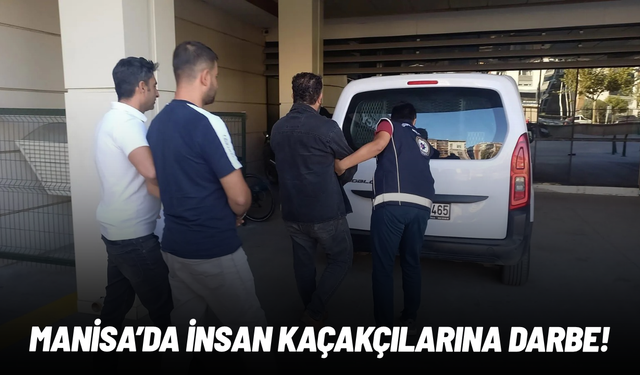 Manisa’da göçmen kaçakçılığı operasyonu: 2 gözaltı