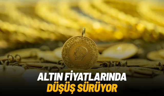 Altın 4 bin doların altına indi: Gram altın 6 bin 400 liraya geriledi